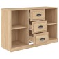 vidaXL Aparador madera contrachapada roble Sonoma 104,5x35,5x67,5 cm vidaXL Aparador madera contrachapada roble Sonoma 104,5x35,5x67,5 cm
