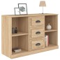 vidaXL Aparador madera contrachapada roble Sonoma 104,5x35,5x67,5 cm vidaXL Aparador madera contrachapada roble Sonoma 104,5x35,5x67,5 cm