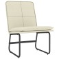 vidaXL Sillón de cuero sintético color crema 54x75x76 cm vidaXL Sillón de cuero sintético color crema 54x75x76 cm