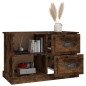 vidaXL Mueble de TV madera contrachapada roble ahumado 73x35,5x47,5 cm