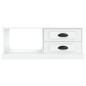 vidaXL Mesa de centro madera contrachapada blanco 90x50x35 cm vidaXL Mesa de centro madera contrachapada blanco 90x50x35 cm