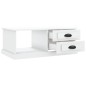 vidaXL Mesa de centro madera contrachapada blanco 90x50x35 cm vidaXL Mesa de centro madera contrachapada blanco 90x50x35 cm