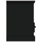 vidaXL Mueble de TV madera contrachapada negro 100x35x50 cm vidaXL Mueble de TV madera contrachapada negro 100x35x50 cm