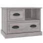 vidaXL Mesita de noche gris Sonoma 60x39x45 cm vidaXL Mesita de noche gris Sonoma 60x39x45 cm