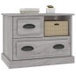 vidaXL Mesita de noche gris Sonoma 60x39x45 cm vidaXL Mesita de noche gris Sonoma 60x39x45 cm