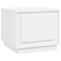 vidaXL Mesa de centro madera contrachapada blanco 51x50x44 cm vidaXL Mesa de centro madera contrachapada blanco 51x50x44 cm
