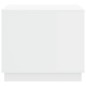 vidaXL Mesa de centro madera contrachapada blanco 51x50x44 cm vidaXL Mesa de centro madera contrachapada blanco 51x50x44 cm