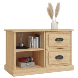 vidaXL Mueble de TV madera contrachapada roble Sonoma 73x35,5x47,5 cm