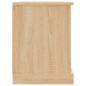 vidaXL Mueble de TV madera contrachapada roble Sonoma 73x35,5x47,5 cm
