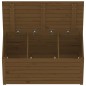 vidaXL Baúl de jardín madera maciza pino marrón miel 101x50,5x46,5 cm vidaXL Baúl de jardín madera maciza pino marrón miel 101x50,5x46,5 cm