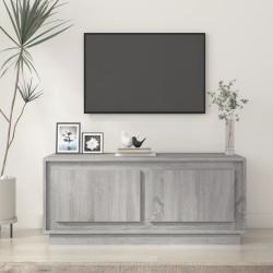 vidaXL Mesa de centro madera contrachapada gris Sonoma 102x50x44 cm