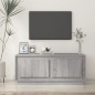 vidaXL Mesa de centro madera contrachapada gris Sonoma 102x50x44 cm vidaXL Mesa de centro madera contrachapada gris Sonoma 102x50x44 cm