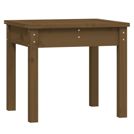 vidaXL Banco de jardín madera maciza pino marrón miel 50x44x45 cm