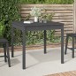 vidaXL Mesa de jardín madera maciza pino gris 82,5x82,5x76 cm vidaXL Mesa de jardín madera maciza pino gris 82,5x82,5x76 cm