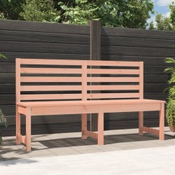 vidaXL Banco de jardín madera maciza abeto de Douglas 157,5 cm