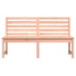 vidaXL Banco de jardín madera maciza abeto de Douglas 157,5 cm