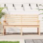 vidaXL Banco de jardín madera maciza de pino 159,5x48x91,5 cm vidaXL Banco de jardín madera maciza de pino 159,5x48x91,5 cm