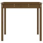 vidaXL Mesa de jardín madera maciza pino marrón miel 121x82,5x76 cm vidaXL Mesa de jardín madera maciza pino marrón miel 121x82,5x76 cm