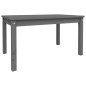 vidaXL Mesa de jardín madera maciza de pino gris 82,5x50,5x45 cm vidaXL Mesa de jardín madera maciza de pino gris 82,5x50,5x45 cm