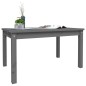 vidaXL Mesa de jardín madera maciza de pino gris 82,5x50,5x45 cm vidaXL Mesa de jardín madera maciza de pino gris 82,5x50,5x45 cm