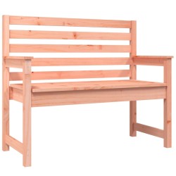 vidaXL Banco de jardín madera maciza abeto de Douglas 109x48x91,5 cm