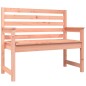 vidaXL Banco de jardín madera maciza abeto de Douglas 109x48x91,5 cm