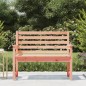 vidaXL Banco de jardín madera maciza abeto de Douglas 109x48x91,5 cm