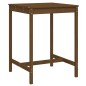 vidaXL Mesa de jardín madera maciza pino marrón miel 82,5x82,5x110 cm vidaXL Mesa de jardín madera maciza pino marrón miel 82,5x82,5x110 cm