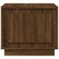 vidaXL Mesa de centro madera contrachapada roble marrón 51x50x44 cm vidaXL Mesa de centro madera contrachapada roble marrón 51x50x44 cm