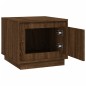 vidaXL Mesa de centro madera contrachapada roble marrón 51x50x44 cm vidaXL Mesa de centro madera contrachapada roble marrón 51x50x44 cm