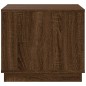 vidaXL Mesa de centro madera contrachapada roble marrón 51x50x44 cm vidaXL Mesa de centro madera contrachapada roble marrón 51x50x44 cm
