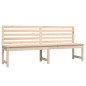 vidaXL Banco de jardín madera maciza de pino 201,5 cm vidaXL Banco de jardín madera maciza de pino 201,5 cm