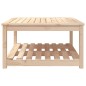 vidaXL Mesa de jardín madera maciza de pino 82,5x82,5x45 cm vidaXL Mesa de jardín madera maciza de pino 82,5x82,5x45 cm