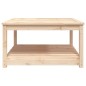 vidaXL Mesa de jardín madera maciza de pino 82,5x82,5x45 cm vidaXL Mesa de jardín madera maciza de pino 82,5x82,5x45 cm