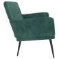 vidaXL Banco de terciopelo verde oscuro 108x79x79 cm vidaXL Banco de terciopelo verde oscuro 108x79x79 cm