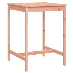 vidaXL Mesa de jardín madera maciza Douglas 82,5x82,5x110 cm