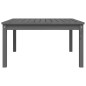 vidaXL Mesa de jardín madera maciza pino gris 82,5x82,5x45 cm vidaXL Mesa de jardín madera maciza pino gris 82,5x82,5x45 cm