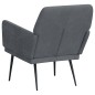 vidaXL Sillón de terciopelo gris oscuro 62x79x79 cm vidaXL Sillón de terciopelo gris oscuro 62x79x79 cm