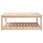 vidaXL Mesa de jardín madera maciza pino 121x82,5x45 cm vidaXL Mesa de jardín madera maciza pino 121x82,5x45 cm