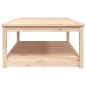 vidaXL Mesa de jardín madera maciza pino 121x82,5x45 cm vidaXL Mesa de jardín madera maciza pino 121x82,5x45 cm