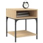 vidaXL Mesita de noche madera de ingeniería roble Sonoma 40x41x50 cm vidaXL Mesita de noche madera de ingeniería roble Sonoma 40x41x50 cm