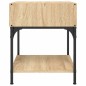vidaXL Mesita de noche madera de ingeniería roble Sonoma 40x41x50 cm vidaXL Mesita de noche madera de ingeniería roble Sonoma 40x41x50 cm
