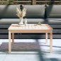 vidaXL Mesa de jardín madera maciza de pino 82,5x82,5x45 cm vidaXL Mesa de jardín madera maciza de pino 82,5x82,5x45 cm