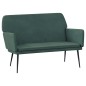 vidaXL Banco de terciopelo verde oscuro 108x79x79 cm vidaXL Banco de terciopelo verde oscuro 108x79x79 cm