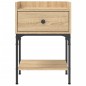 vidaXL Mesita noche 2 uds madera ingeniería roble Sonoma 40,5x31x60 cm vidaXL Mesita noche 2 uds madera ingeniería roble Sonoma 40,5x31x60 cm