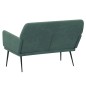 vidaXL Banco de terciopelo verde oscuro 108x79x79 cm vidaXL Banco de terciopelo verde oscuro 108x79x79 cm