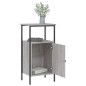 vidaXL Mesitas de noche 2 uds madera ingeniería gris Sonoma 41x31x80cm vidaXL Mesitas de noche 2 uds madera ingeniería gris Sonoma 41x31x80cm