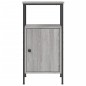 vidaXL Mesitas de noche 2 uds madera ingeniería gris Sonoma 41x31x80cm vidaXL Mesitas de noche 2 uds madera ingeniería gris Sonoma 41x31x80cm