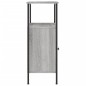 vidaXL Mesitas de noche 2 uds madera ingeniería gris Sonoma 41x31x80cm vidaXL Mesitas de noche 2 uds madera ingeniería gris Sonoma 41x31x80cm