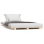 vidaXL Estructura de cama madera maciza de pino 90x200 cm vidaXL Estructura de cama madera maciza de pino 90x200 cm